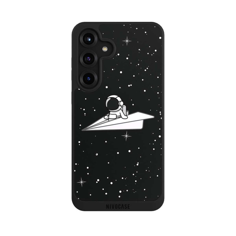 Galaxy S25 + NIVOpure Astronaut Paper Plane Comic