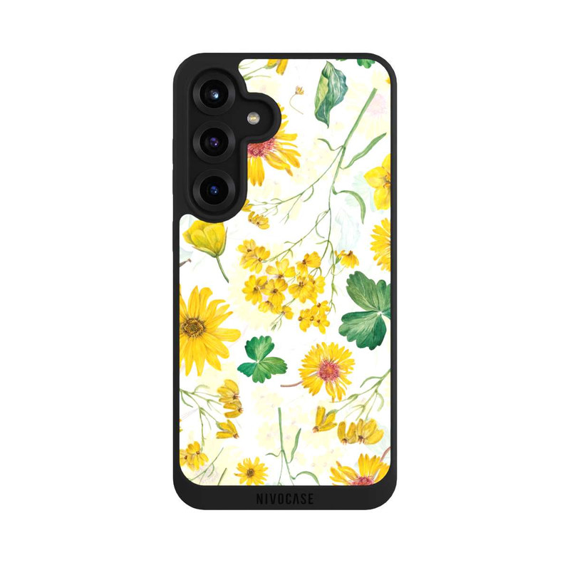 Galaxy S25 + NIVOpure Fleurs Jaunes du Printemps