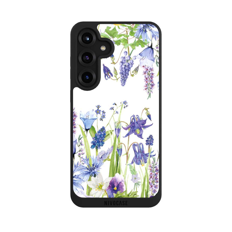 Galaxy S25 + NIVOpure Blumenwiese Lavendel