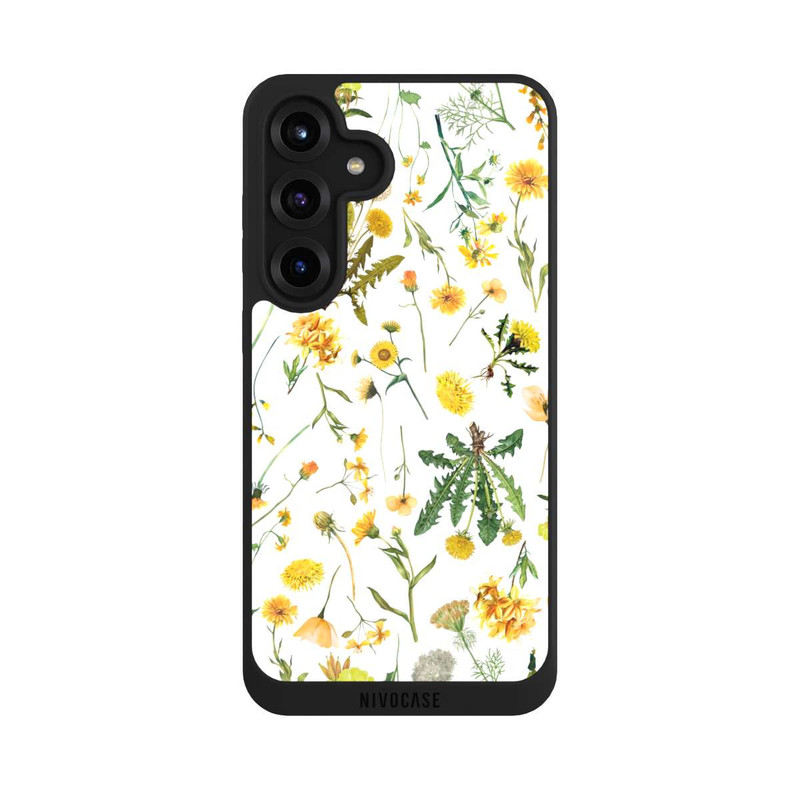 Galaxy S25 + NIVOpure Gelbe Wildblumen