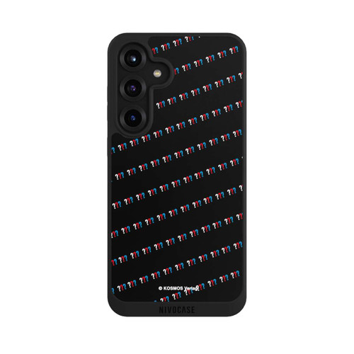 Samsung Galaxy S25+  NIVOpure Drei Fragezeichen Muster Schräg