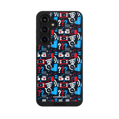 Samsung Galaxy S25+  NIVOpure Drei Fragezeichen Wildes Muster