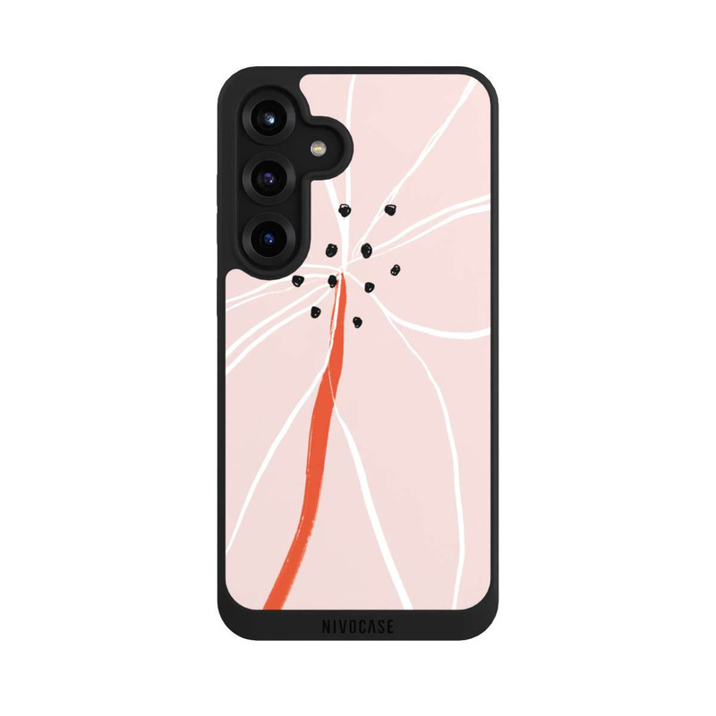Galaxy S25 + NIVOpure Fleur abstraite n° 1