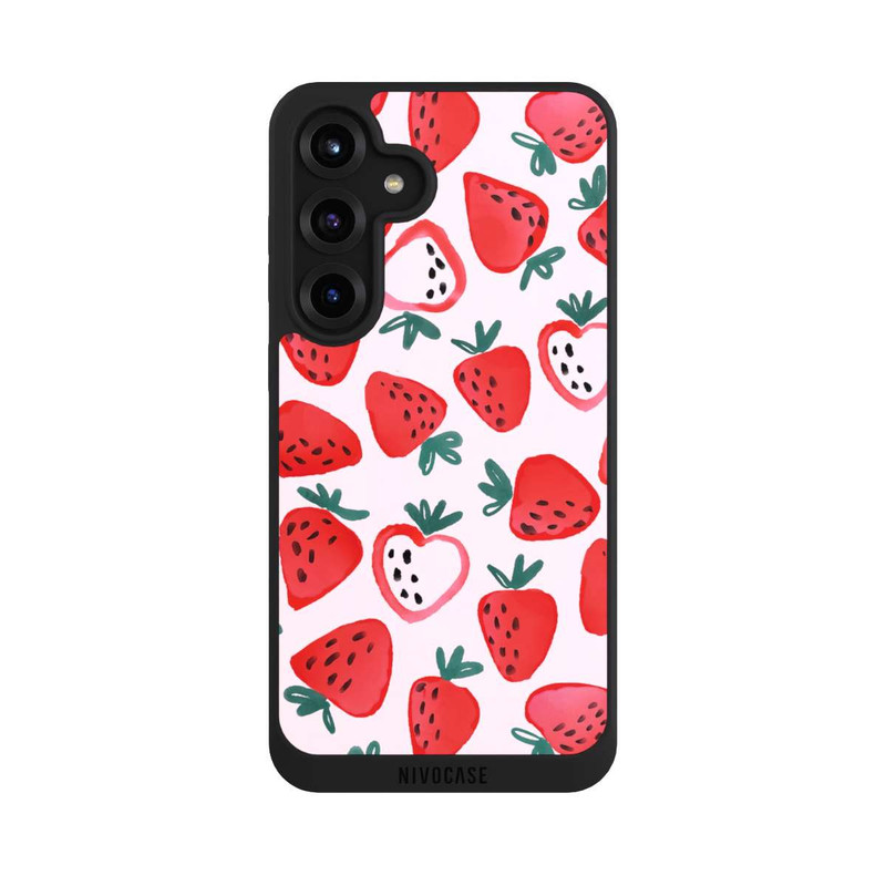 Galaxy S25 + NIVOpure L'amour des fraises 1