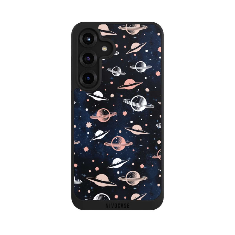 Galaxy S25 + NIVOpure Planeten und Sterne Himmelsmuster