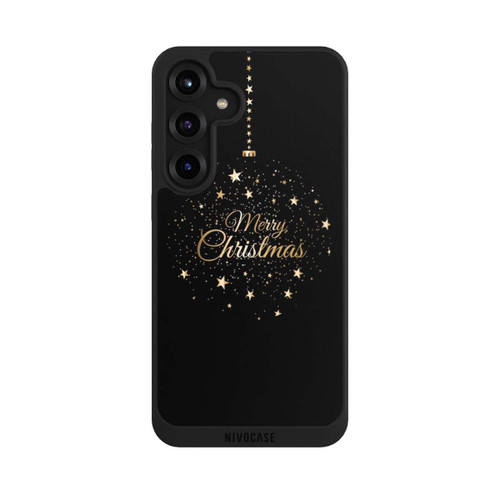 Samsung Galaxy S25+  NIVOpure Merry Christmas Gold Stars