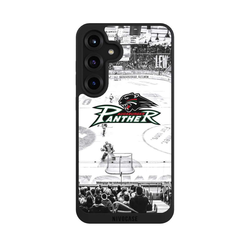 Galaxy S25 + NIVOpure Augsburger Panther Eishockeymannschaft Weiss
