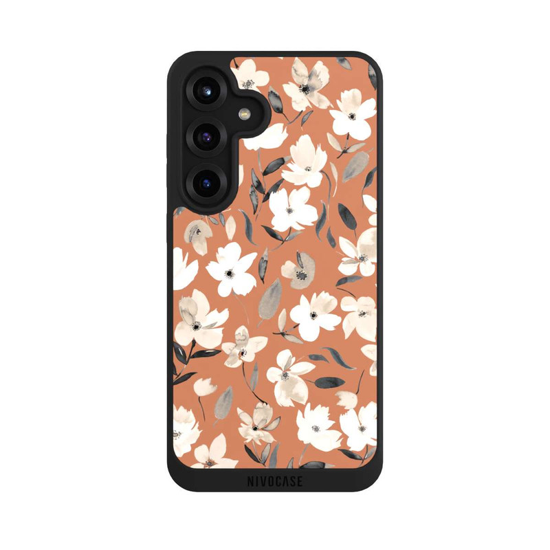 Galaxy S25 + NIVOpure Fleurs Fraîches D'Automne Cuivre