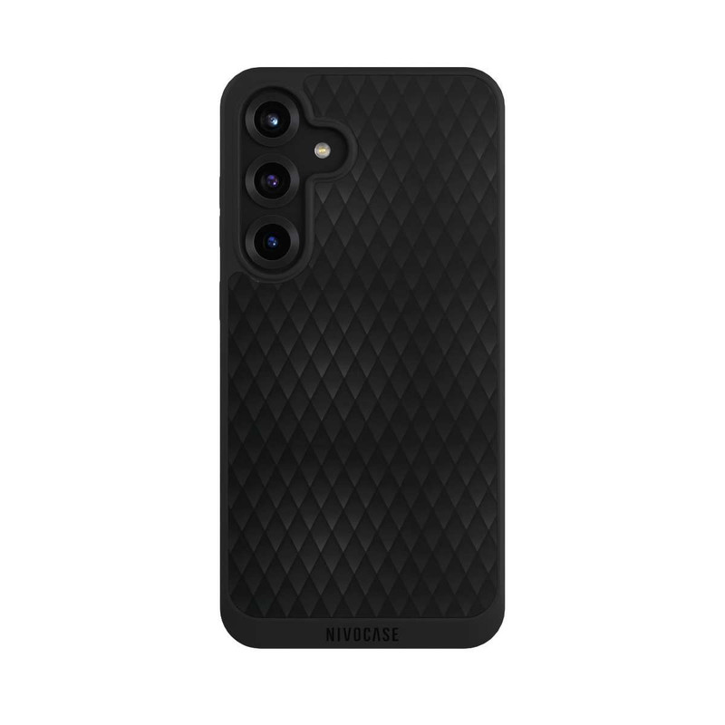 Galaxy S25 + NIVOpure Schlangenhaut schwarz