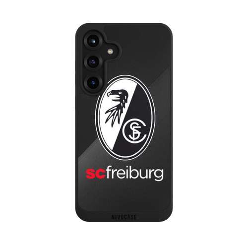Samsung Galaxy S25+  NIVOpure Zwei Texturen mit dem Schriftzug SC Freiburg