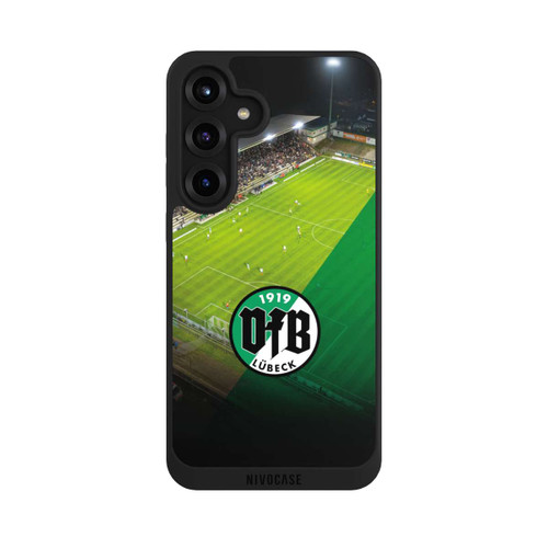 Samsung Galaxy S25+  NIVOpure VfB Lübeck Dreieck Grün Transparent