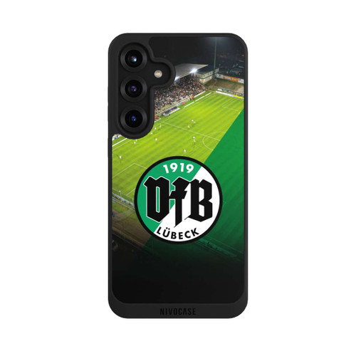 Samsung Galaxy S25+  NIVOpure  VfB Lübeck Dreieck Grün Transparent Groß