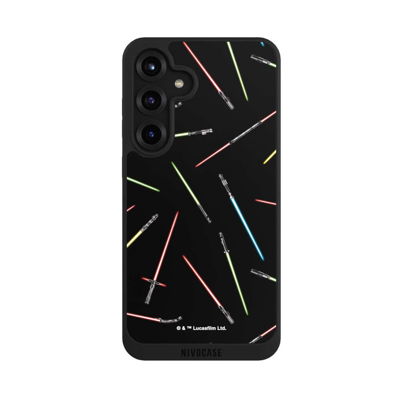 Galaxy S25 + NIVOpure Motif des sabres laser