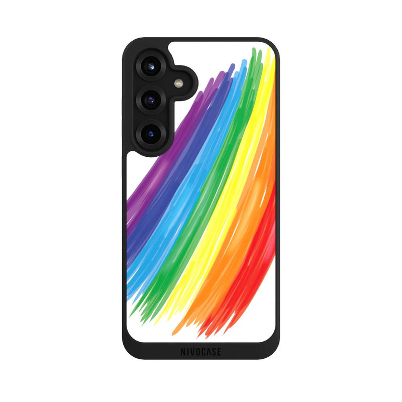 Galaxy S25 + NIVOpure Rainbow Paint Brush