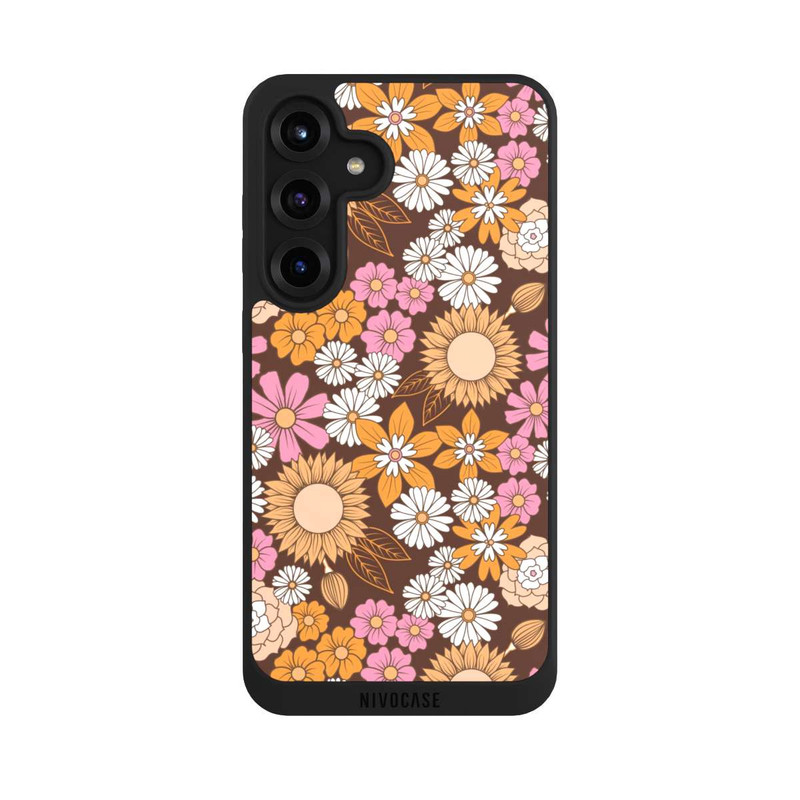 Galaxy S25 + NIVOpure Vintage Boho Blumen