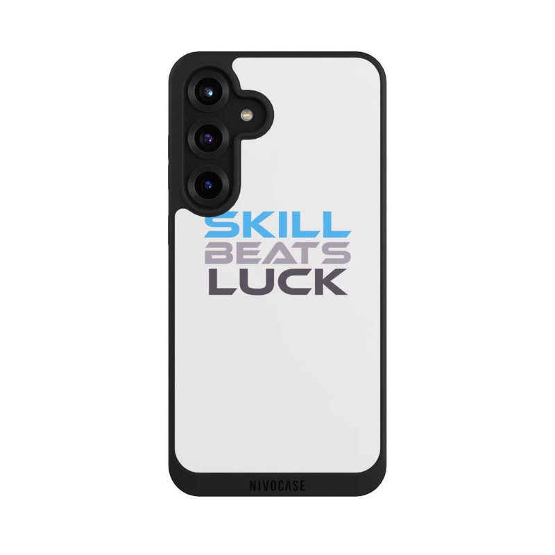 Galaxy S25 + NIVOpure SKILL BEATS LUCK