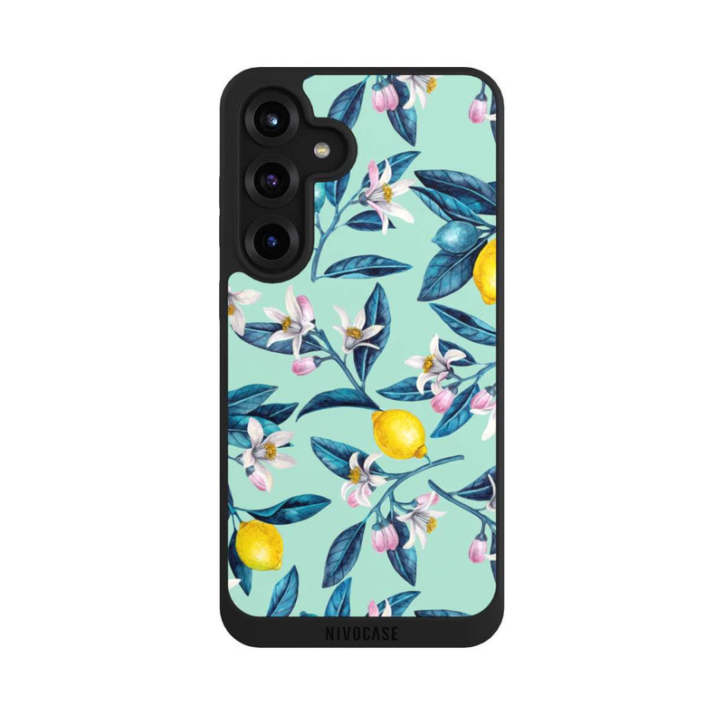 Galaxy S25 + NIVOpure Zitronen und Blüten Licht
