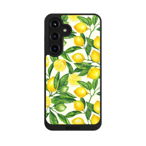 Samsung Galaxy S25+  NIVOpure Zitronen und Blätter hell