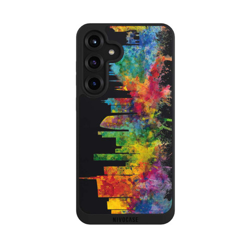 Samsung Galaxy S25+  NIVOpure Mailand Italien Skyline Schwarz