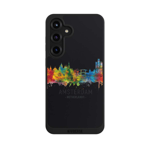 Samsung Galaxy S25+  NIVOpure Amsterdam Niederlande Skyline Schwarz