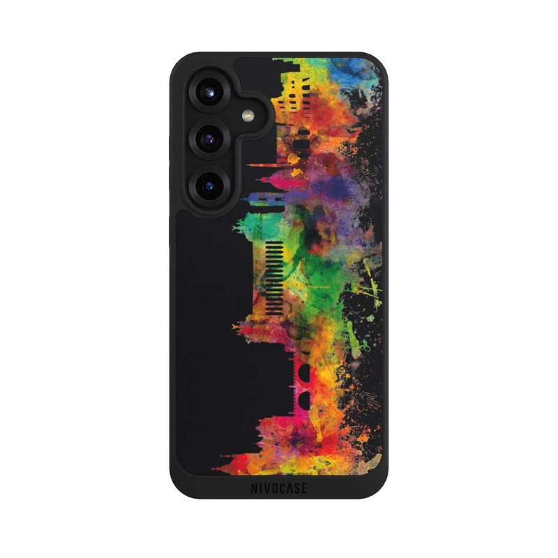 Galaxy S25 + NIVOpure Rom Italien Skyline Schwarz