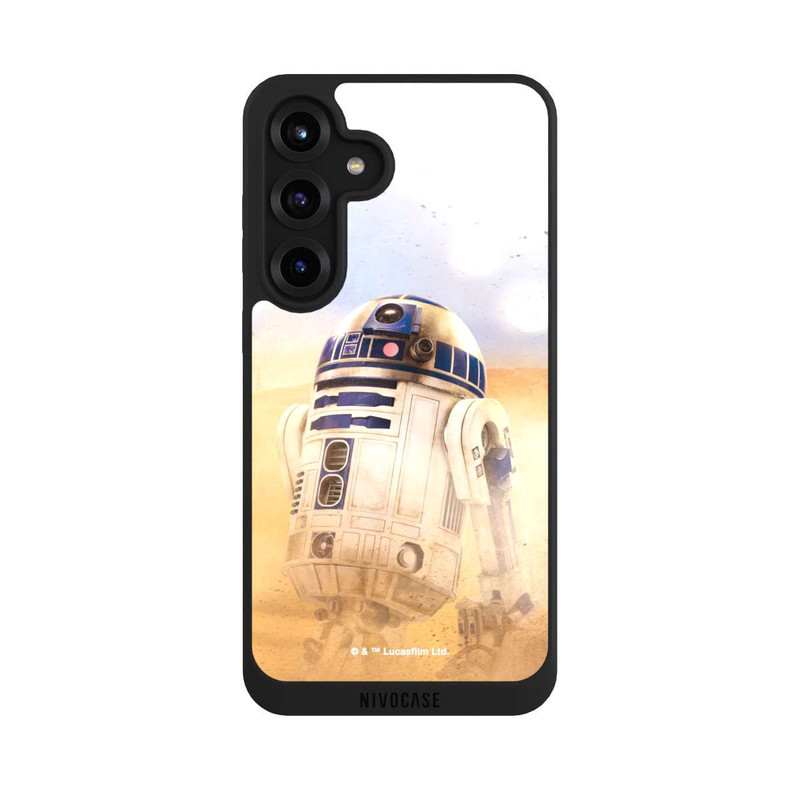 Galaxy S25 + NIVOpure R2D2 dans le désert