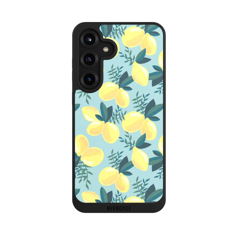 Galaxy S25 + NIVOpure Gemalte Zitronen