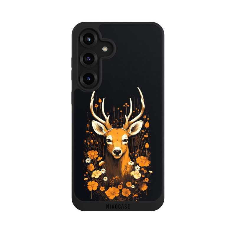 Galaxy S25 + NIVOpure Fleurs de cerf Grandes