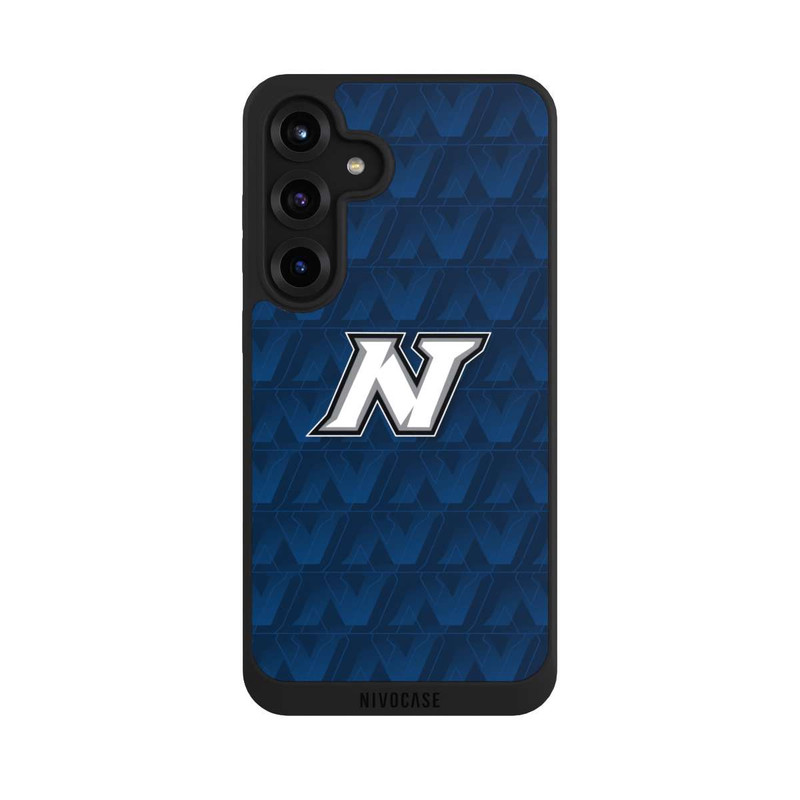 Galaxy S25 + NIVOpure Nürnberg Ice Tigers Muster Blau