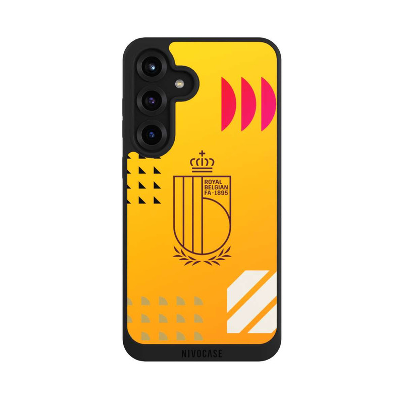 Galaxy S25 + NIVOpure RBFA Logo gelb