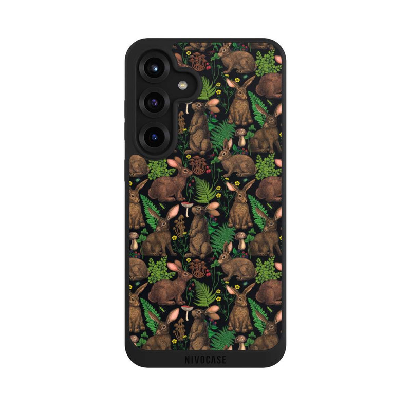 Galaxy S25 + NIVOpure Rabbits and Woodland Flora