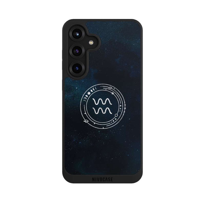 Galaxy S25 + NIVOpure Aquarius Zodiac Sign