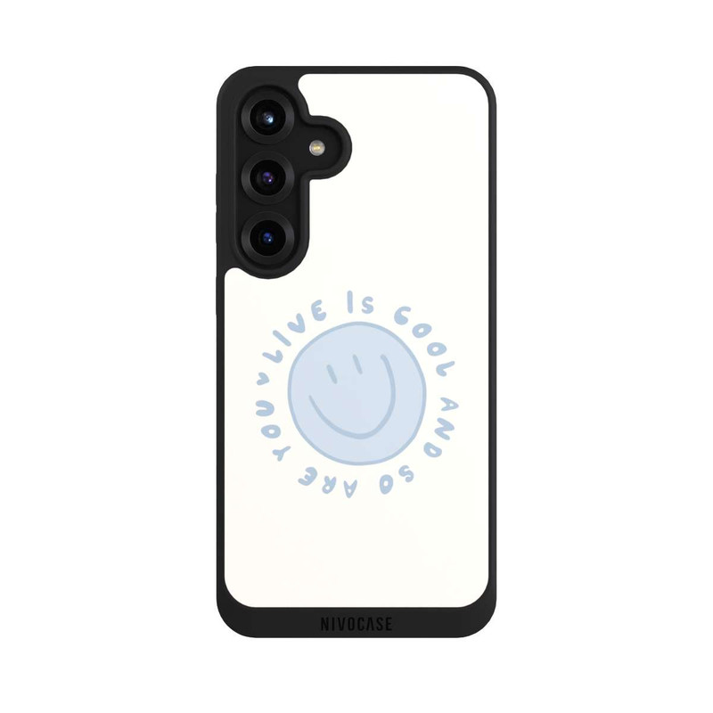 Galaxy S25 + NIVOpure Blue Smile