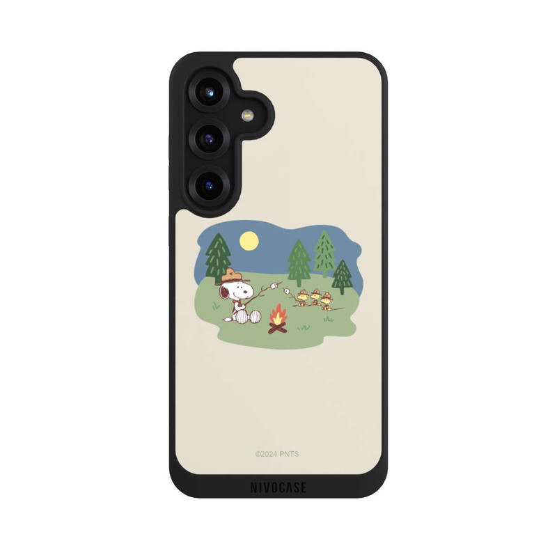 Galaxy S25 + NIVOpure Snoopy Lagerfeuer