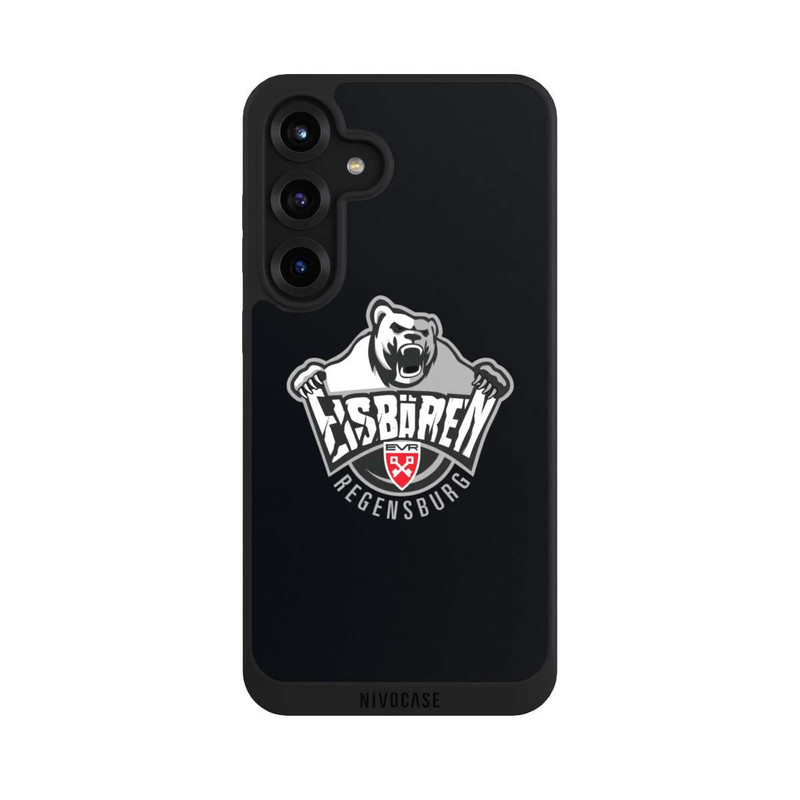 Galaxy S25 + NIVOpure Eisbären Logo Schwarz 