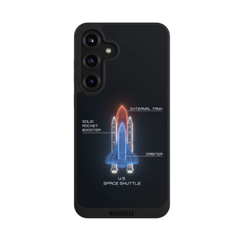 Galaxy S25 + NIVOpure Space Shuttle Drahtmodell