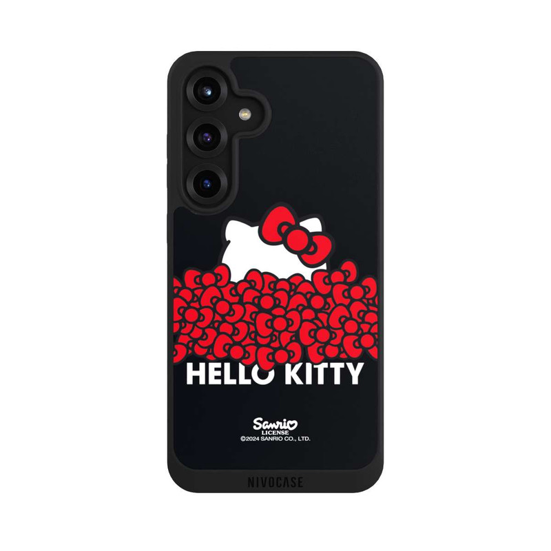 Galaxy S25 + NIVOpure Hello Kitty mit Schleifen