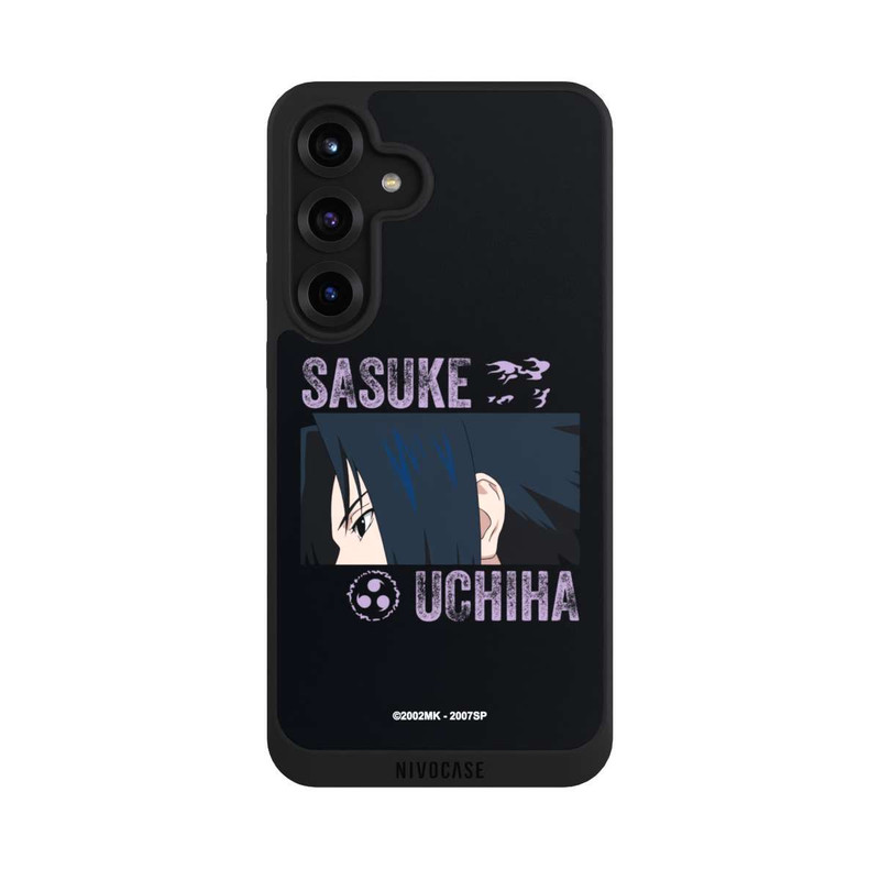 Galaxy S25 + NIVOpure Sasuke Uchiha Gros plan