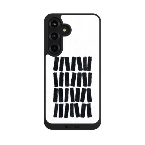 Samsung Galaxy S25+  NIVOpure Schwarze Pinselstriche
