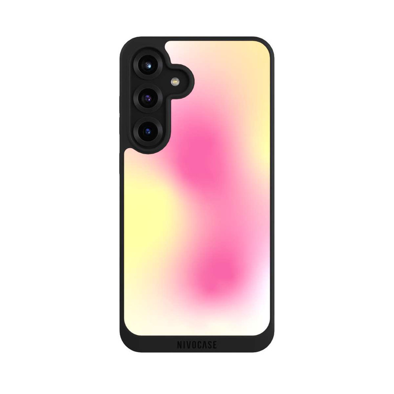 Galaxy S25 + NIVOpure Aura Gelb Pink