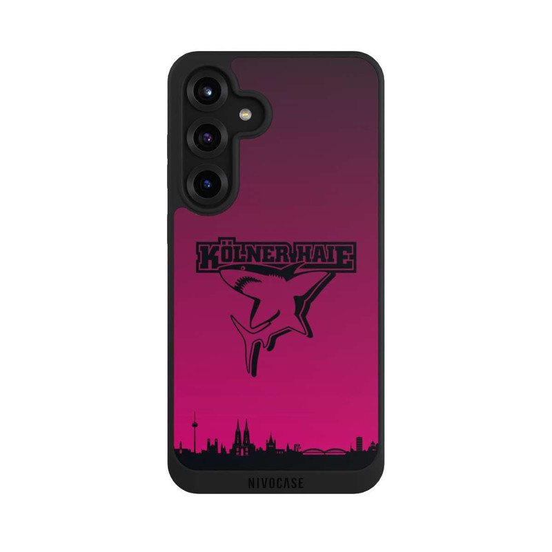 Galaxy S25 + NIVOpure Kölner Haie Skyline Pink
