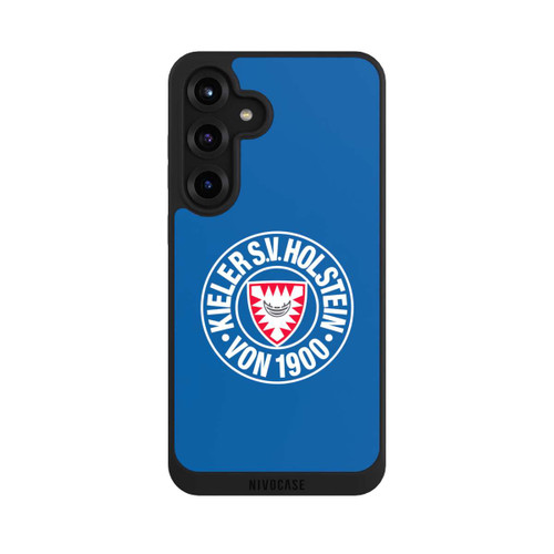 Samsung Galaxy S25+  NIVOpure Holstein Kiel Logo Blau