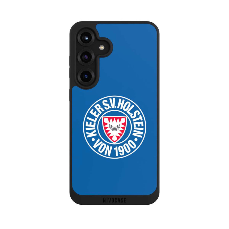 Galaxy S25 + NIVOpure Holstein Kiel Logo Blau