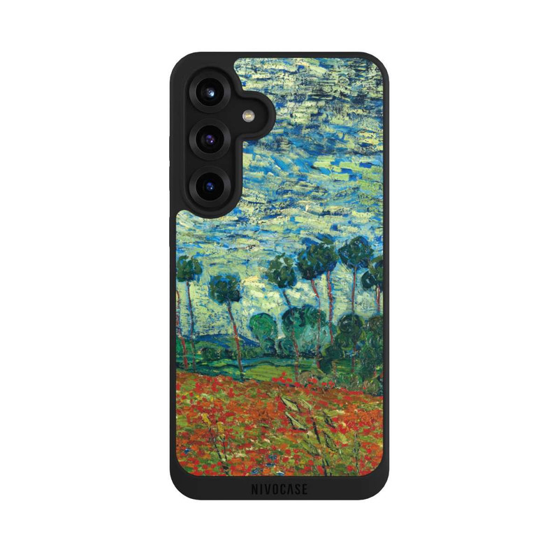 Galaxy S25 + NIVOpure Mohnfeld by Vincent van Gogh
