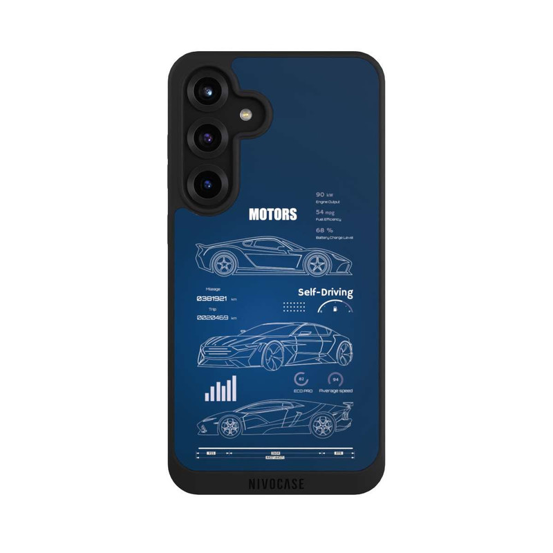 Galaxy S25 + NIVOpure Auto-Wireframe