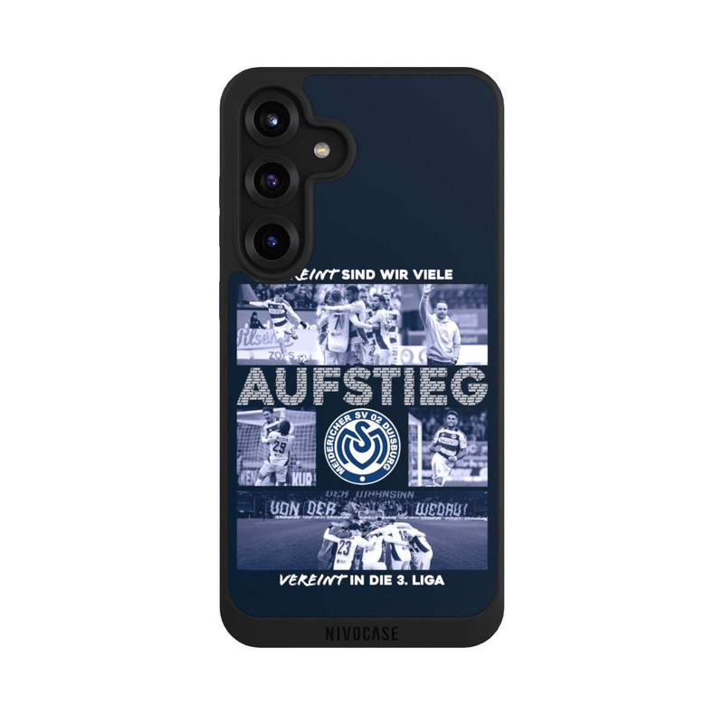Galaxy S25 + NIVOpure MSV Duisburg Aufstieg 2025