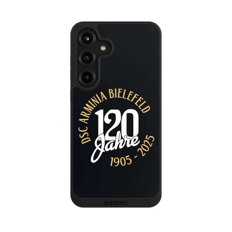 Galaxy S25 + NIVOpure Arminia Bielefeld 120 Jahre Schwarz