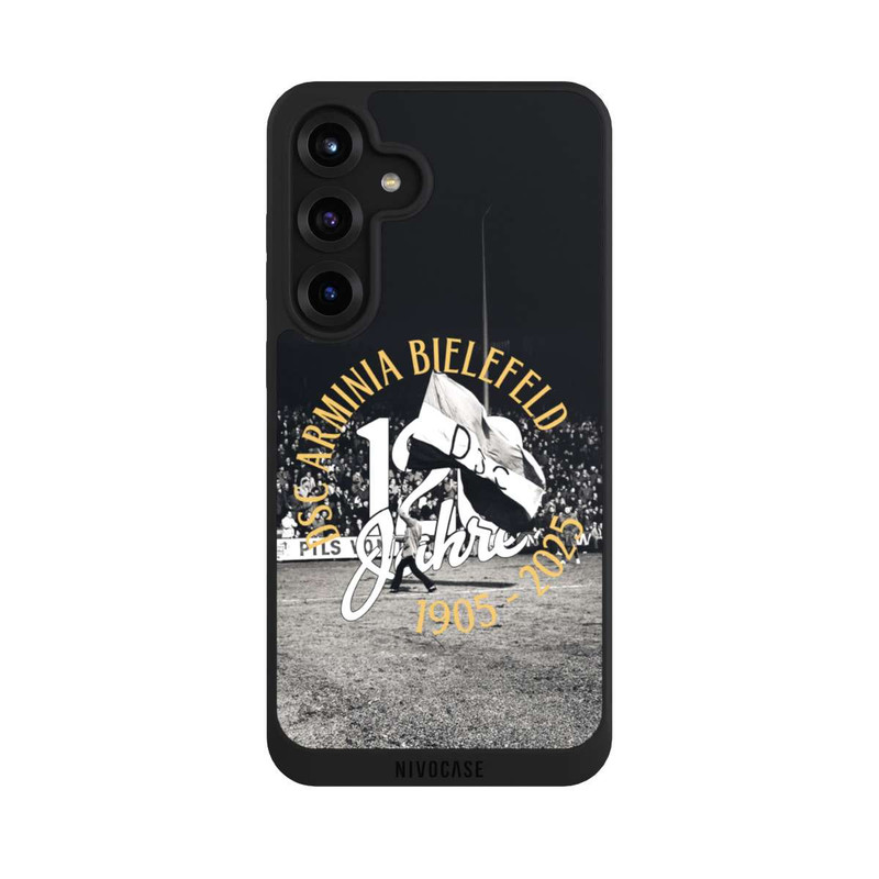 Galaxy S25 + NIVOpure Arminia Bielefeld 120 Jahre Fahne