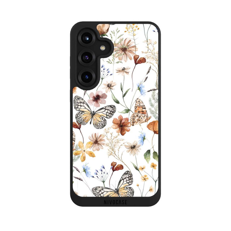 Galaxy S25 + NIVOpure Wildflowers and Butterflies Pattern