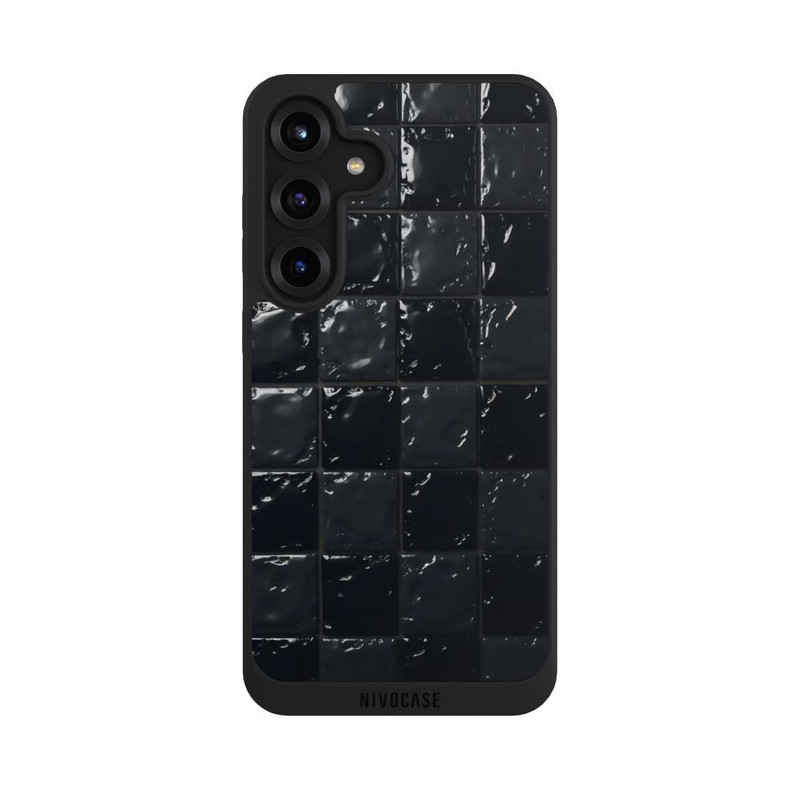 Galaxy S25 + NIVOpure Karomuster Fliesen look mit KI